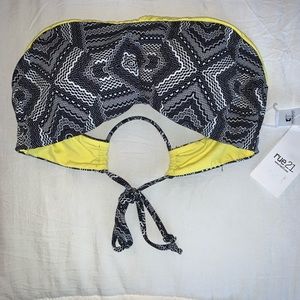 *NWT* Rue 21 TiniBikini Yellow & Black Biking Top